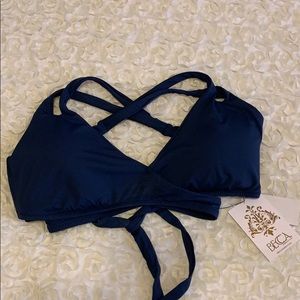 BECCA Swim top Size M NWT